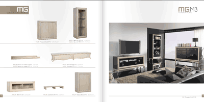 Catalogue de meubles en bois brut